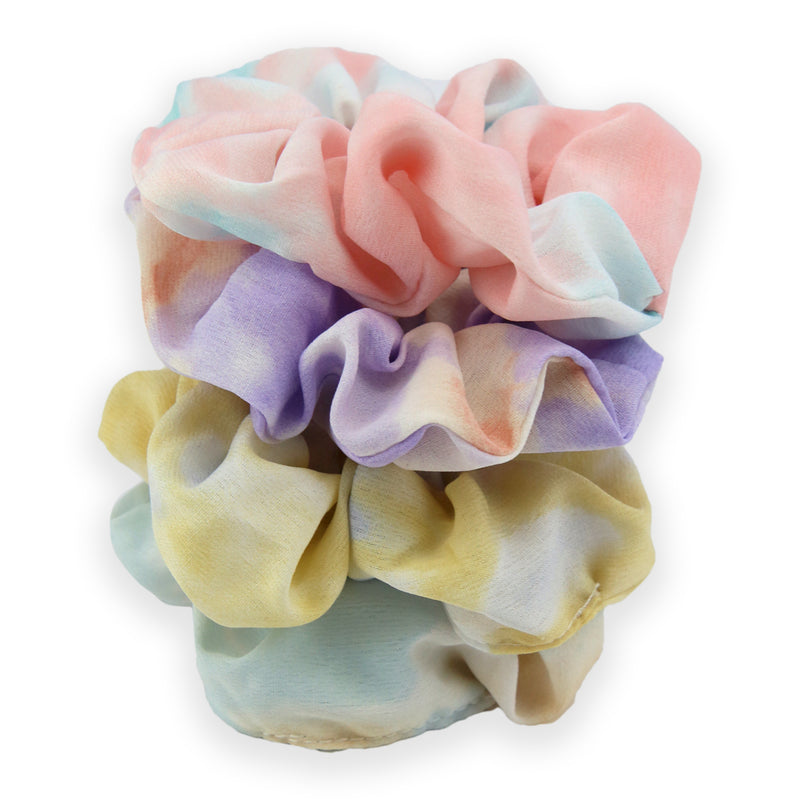 SCRUNCHIES 4 pack - Pastel Ombre (S25)