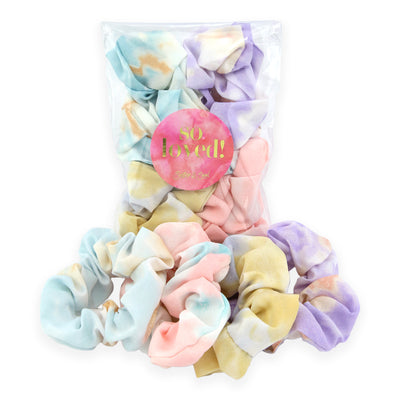 SCRUNCHIES 4 pack - Pastel Ombre (S25)