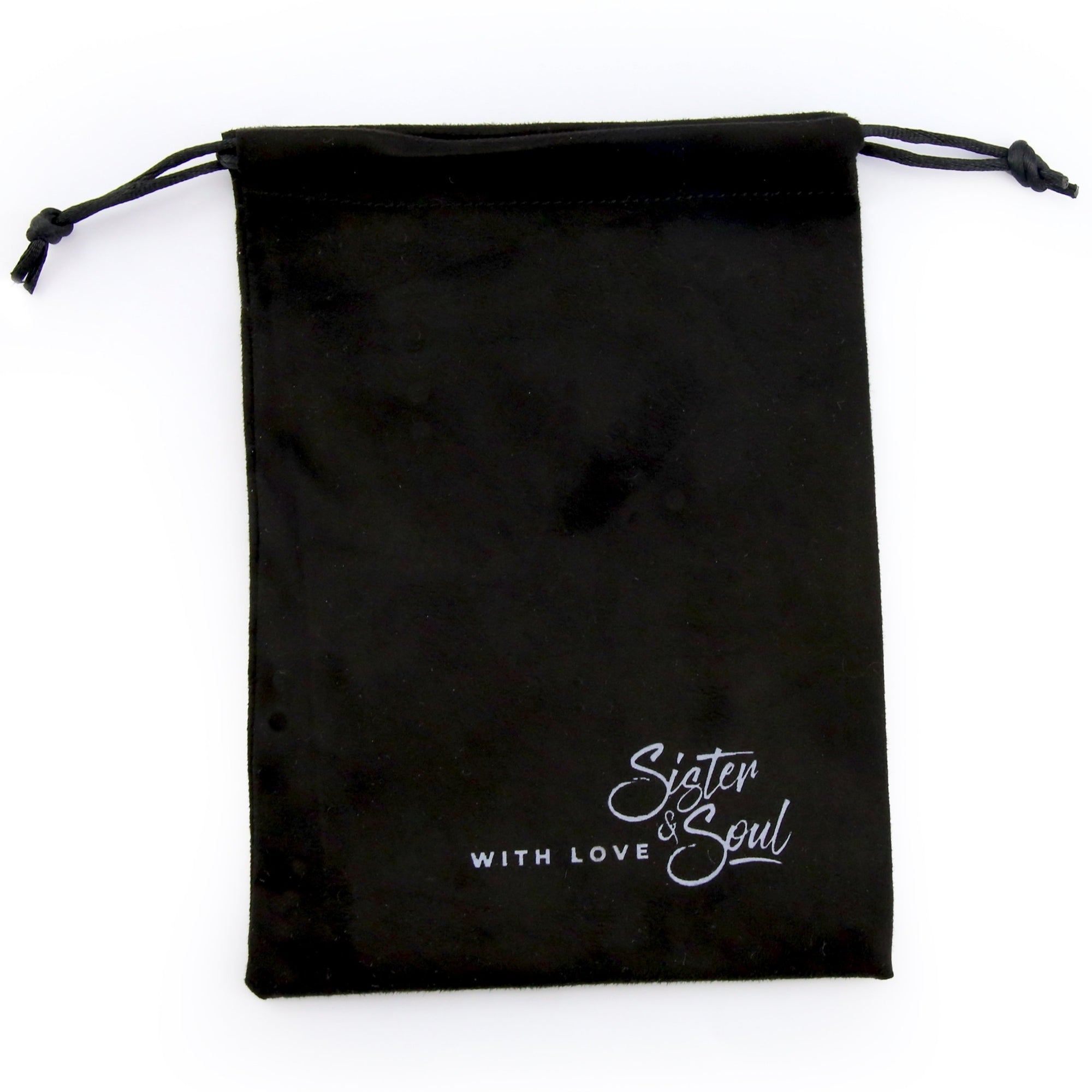 Sister & Soul Black Soft Velour Gift Bag - Create Your Own Bundle