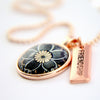 Heart & Soul Collection - Rose Gold ' FRIENDSHIP ' Necklace - Buttercup (10544)