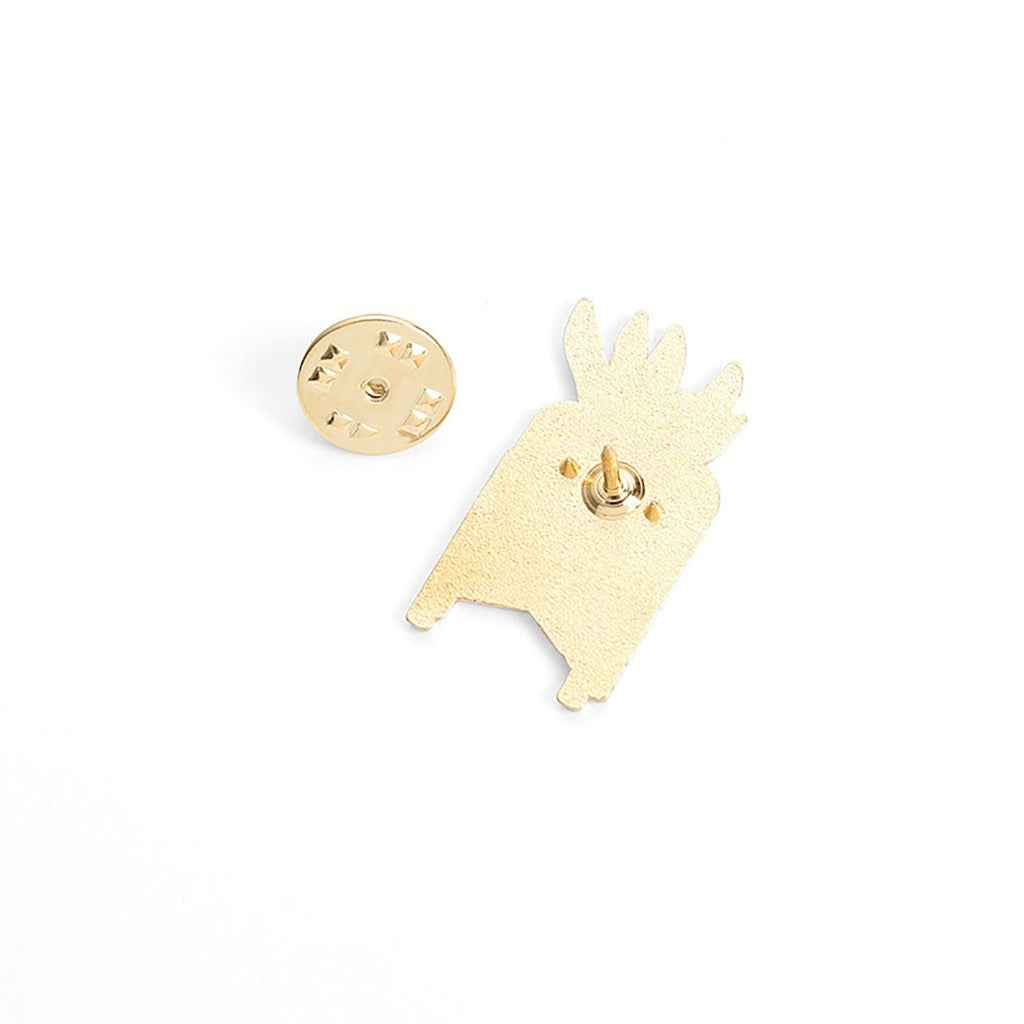 Plant Pins! Teach Love Inspire - Pretty Pot Enamel Badge Pin - (11652)