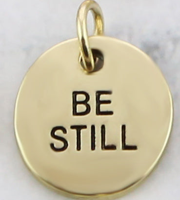Today I Will... Word Charms (Gold-Add)