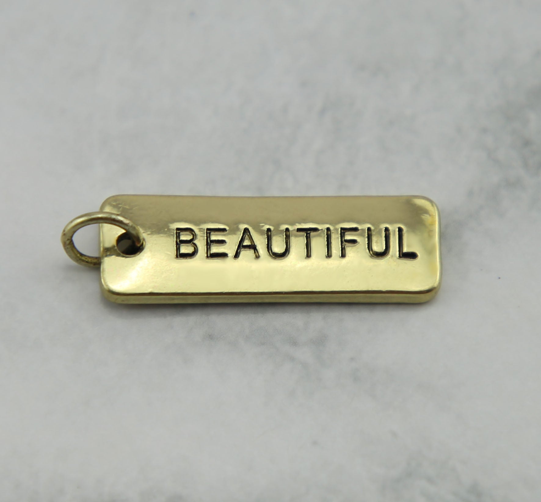 Vintage Gold Word Charms (add word charm)
