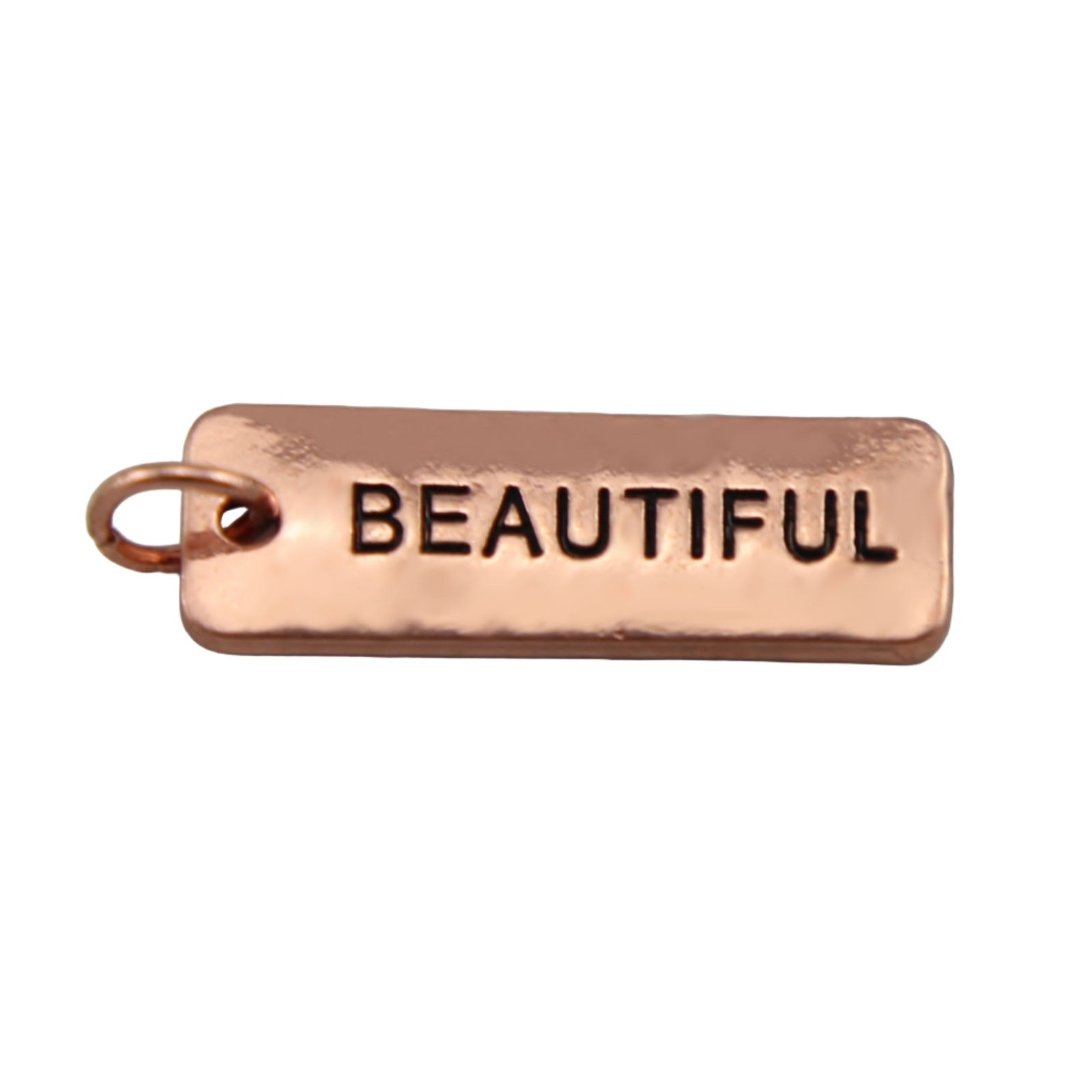 Rose Gold / Copper Word Charms
