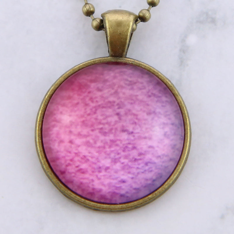 Ombre Wash Necklaces Vintage Gold