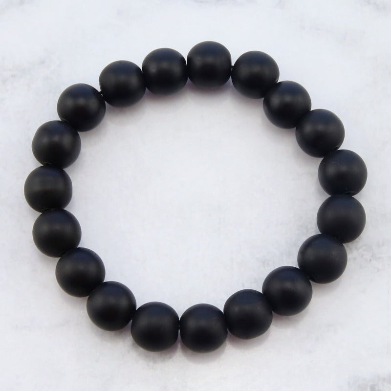 Create Your Own Bracelet - Stone Beads & Word Charm