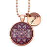 BOHO Collection - Rose Gold 'INSPIRE' Necklace - Daybreak (10135)