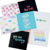 Meaningful gift card packs with words to inspire.