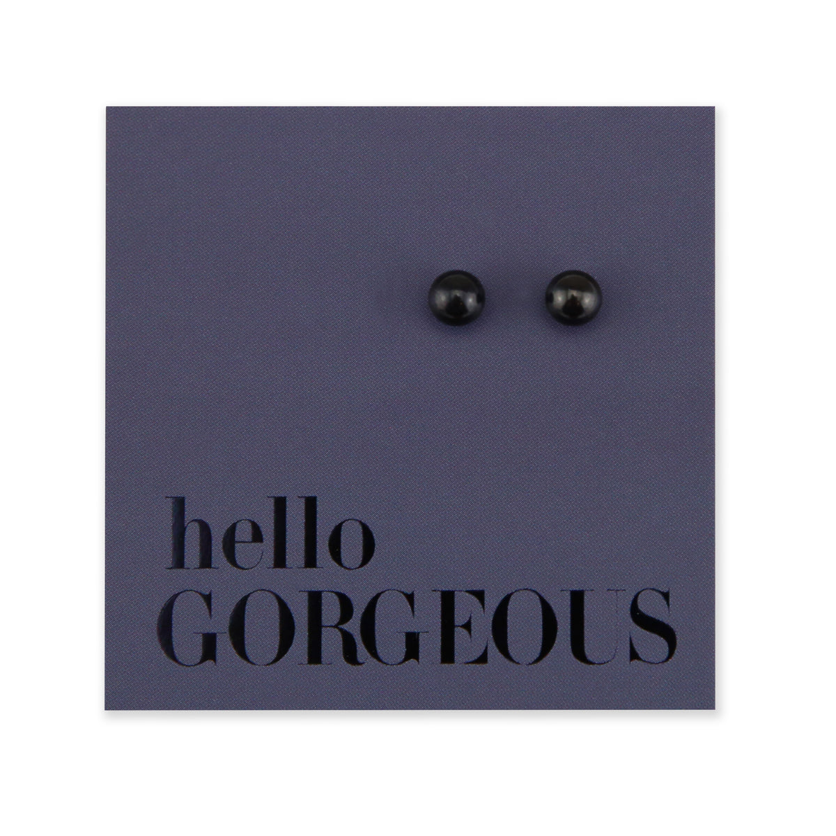 Stainless Steel Earring Studs - Hello Gorgeous - TINY BALLS