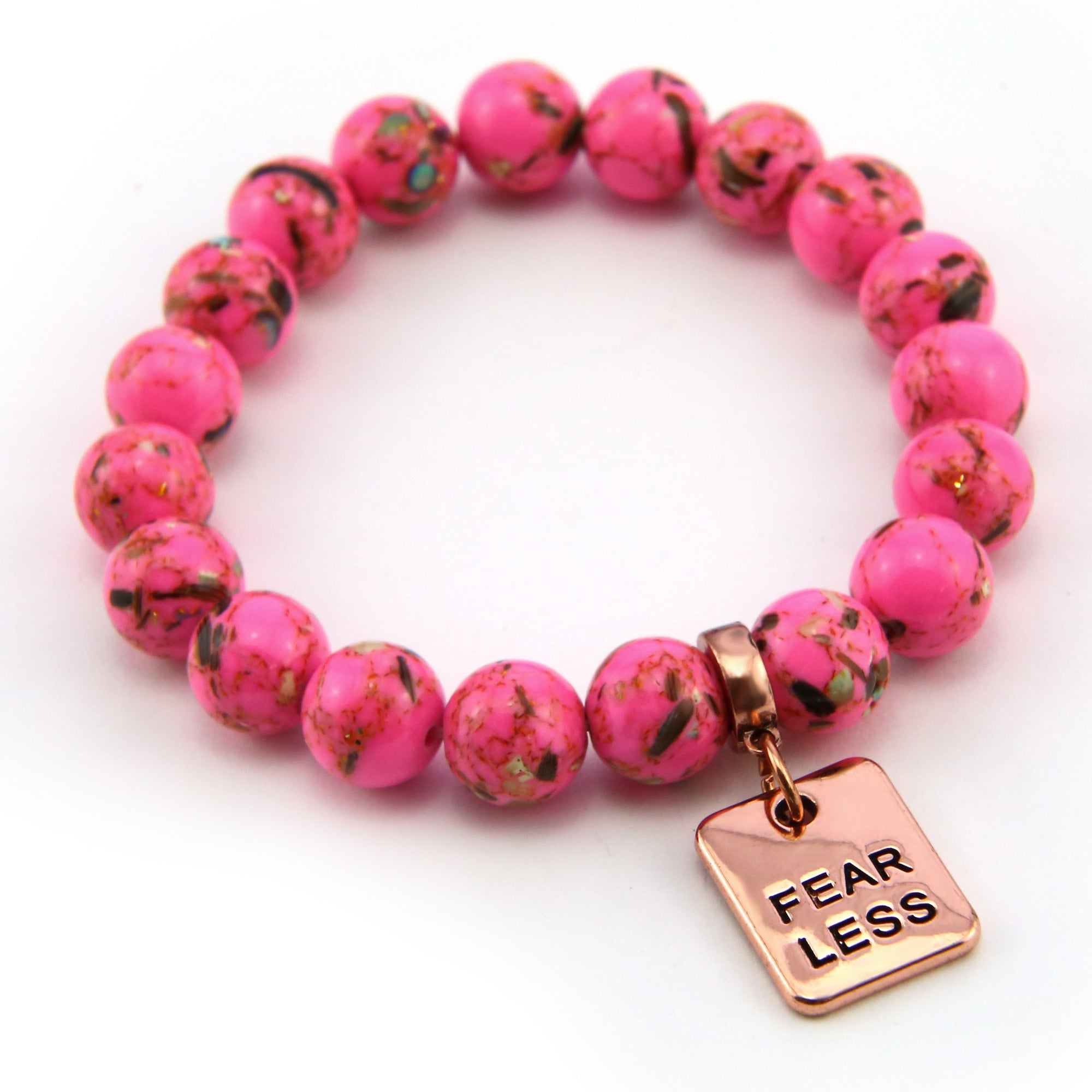 Amazon.com: LKBEADS Natural Hot Pink Jade 8mm rondelle faceted 7inch  Semi-Precious Gemstones Beaded Bracelets for Men Women Healing Crystal  Stretch Beaded Bracelet Unisex: Clothing, Shoes & Jewelry