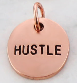 Today I Will... Word Charms (Rose Gold Copper-Change)