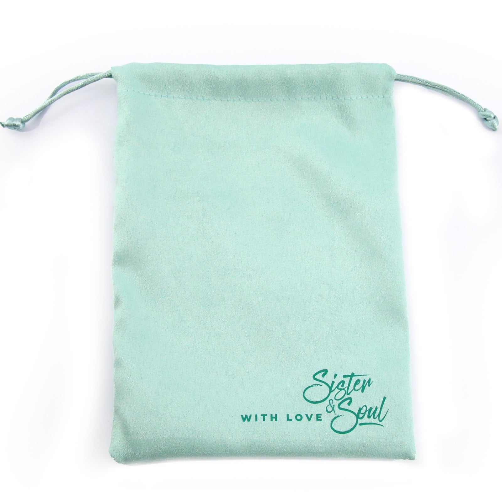 Sister & Soul Mint Aqua Soft Velour Gift Bag - Create Your Own Bundle