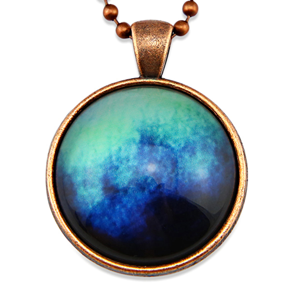 Ombre Wash Necklaces Vintage Copper