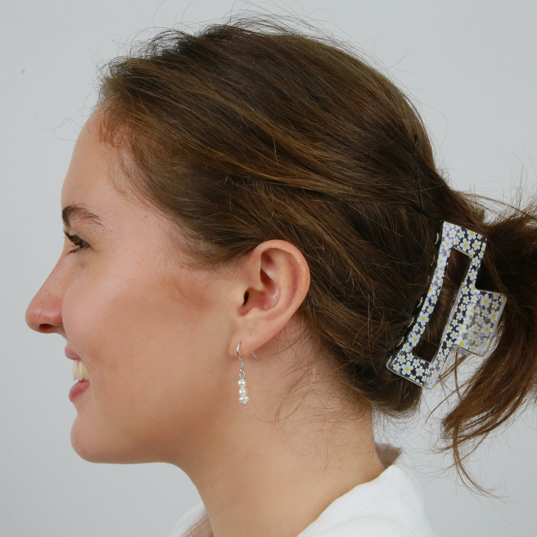 Love Just For You - Fresh Water Pearl Drop Dangle Earrings (9512-R)