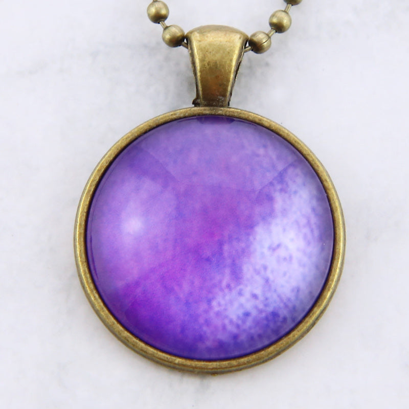 Ombre Wash Necklaces Vintage Gold