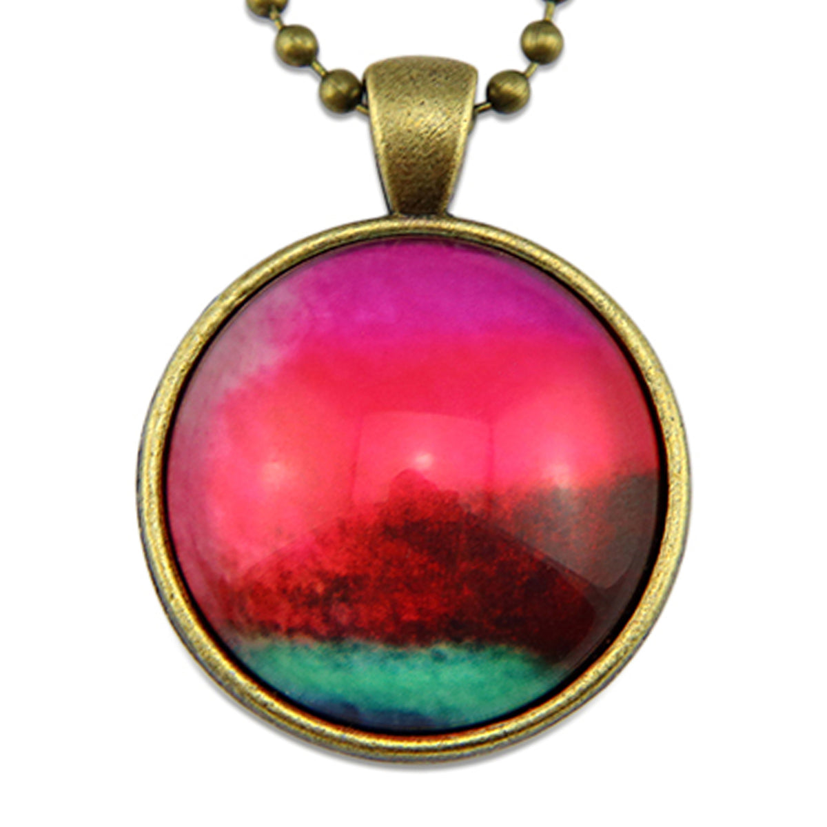 Ombre Wash Necklaces Vintage Gold