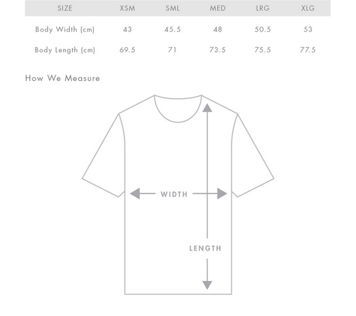 Grateful Tee - Black Scoopy - Charcoal Shimmer Print