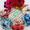 LUCKY DIP! - Gift Wrapped Scrunchies 2 Pack!! (LD4)