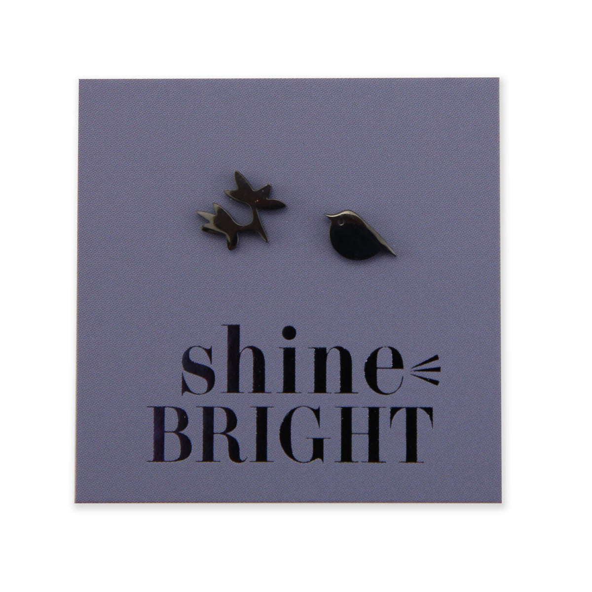 Stainless Steel Earring Studs - Shine Bright - BIRD & BRANCH
