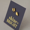Stainless Steel Earring Studs - Shine Bright - BIRD & BRANCH