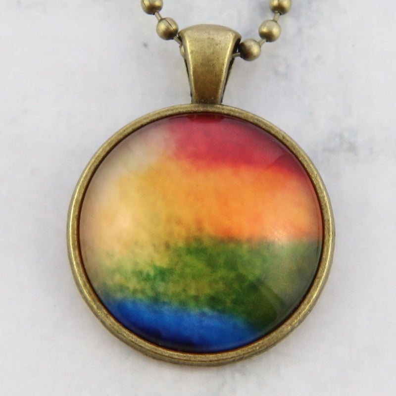 Ombre Wash Necklaces Vintage Gold