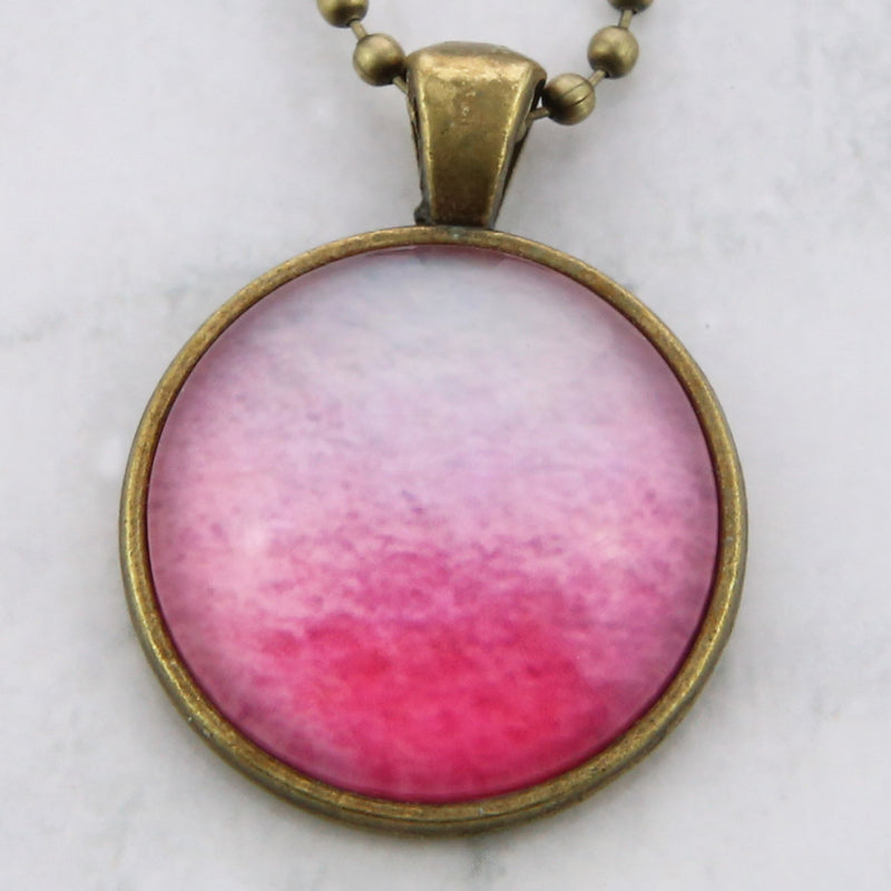 Ombre Wash Necklaces Vintage Gold