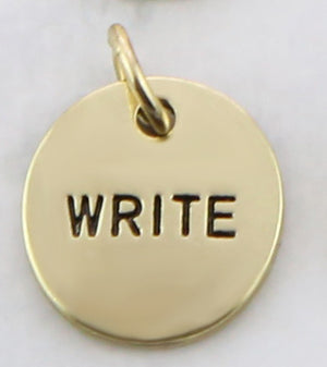 Today I Will... Word Charms (Gold-Add)